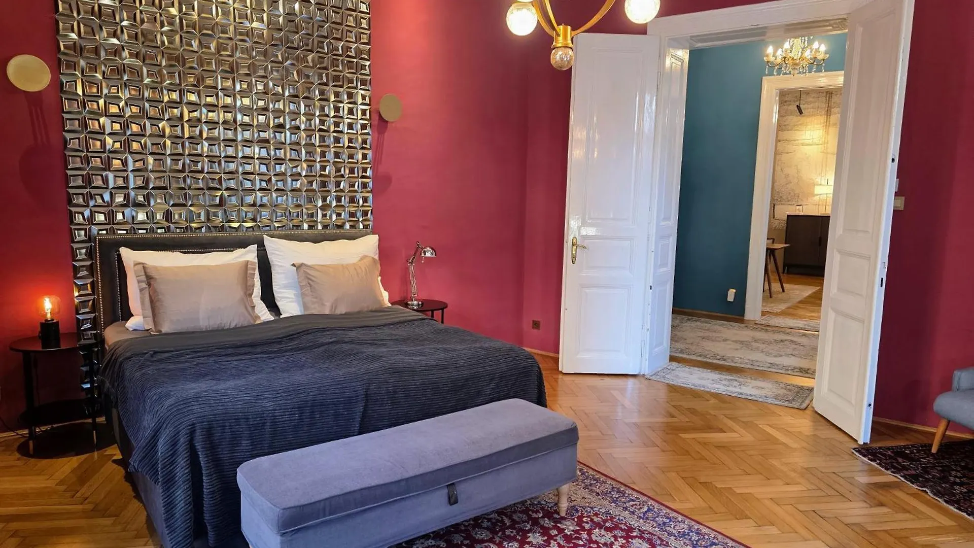 아파트 Rb64 - Classy & Spacious Home Near Villa District 부다페스트